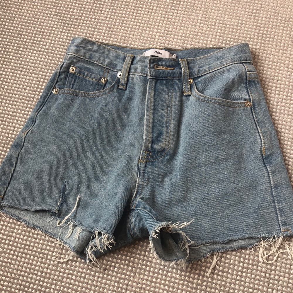 Adika longish jean shorts. Size XS.